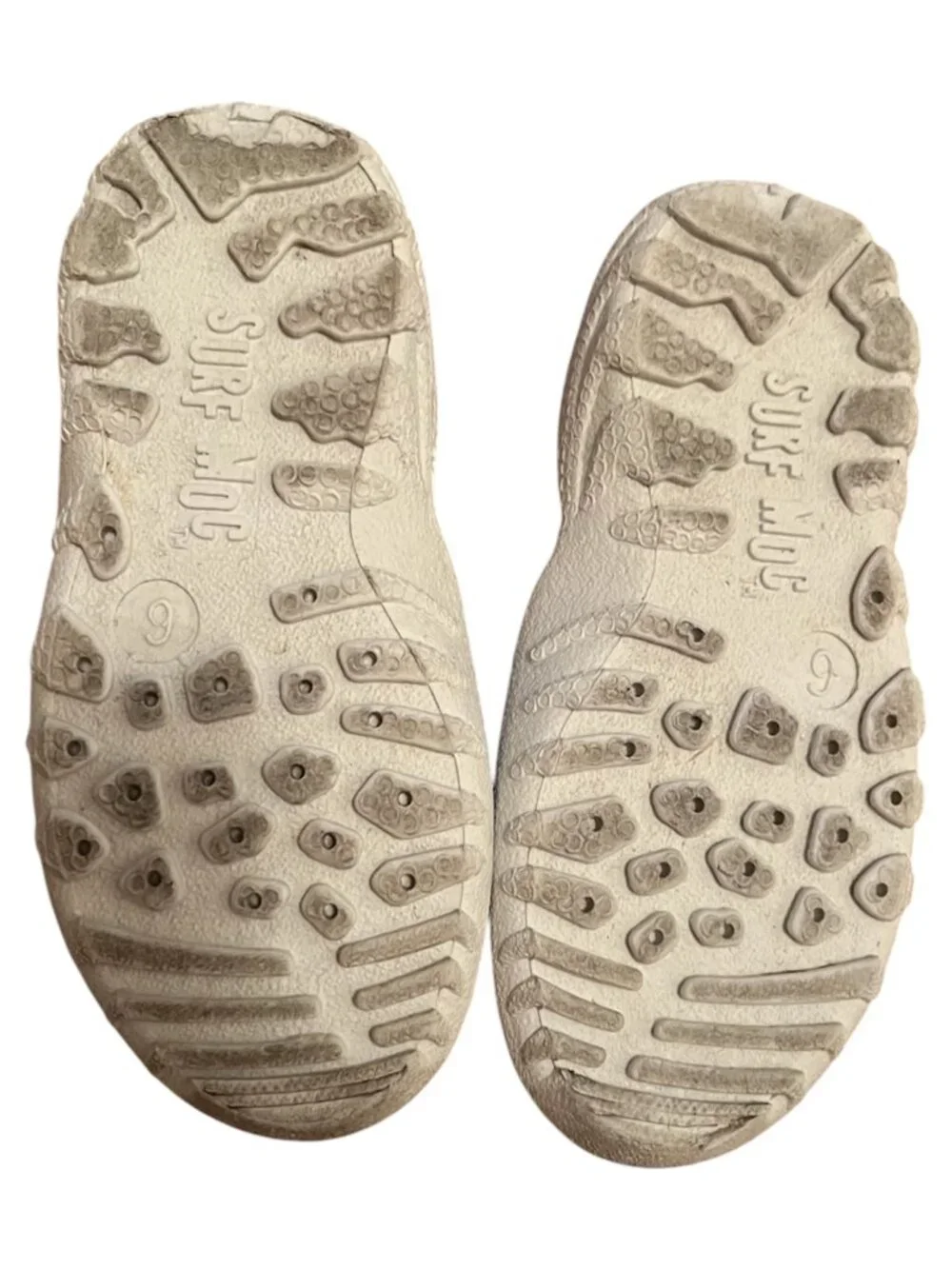 Vintage 1990s Baby Girls Surf Moc Multicolor Water/Beach Shoes - Size 6